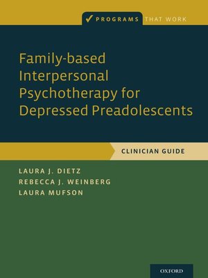 cover image of Family-based Interpersonal Psychotherapy for Depressed Preadolescents